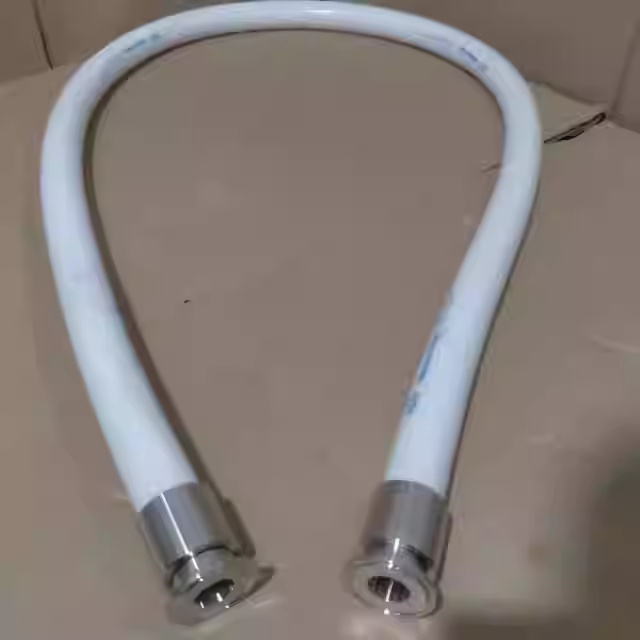 Food and pharmaceutical grade silicone rubber hose with steel wire high temperature and pressure resistant TC sanitary quick-connect silicone tubing